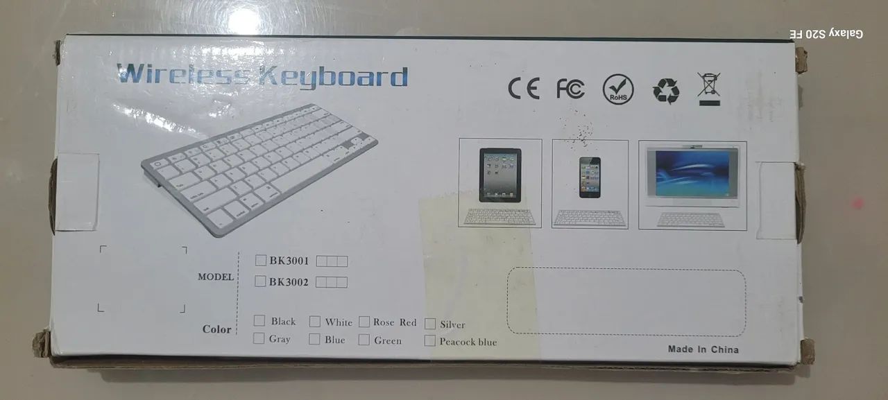 Teclado Bluetooth Bk 3001 - Foto 3