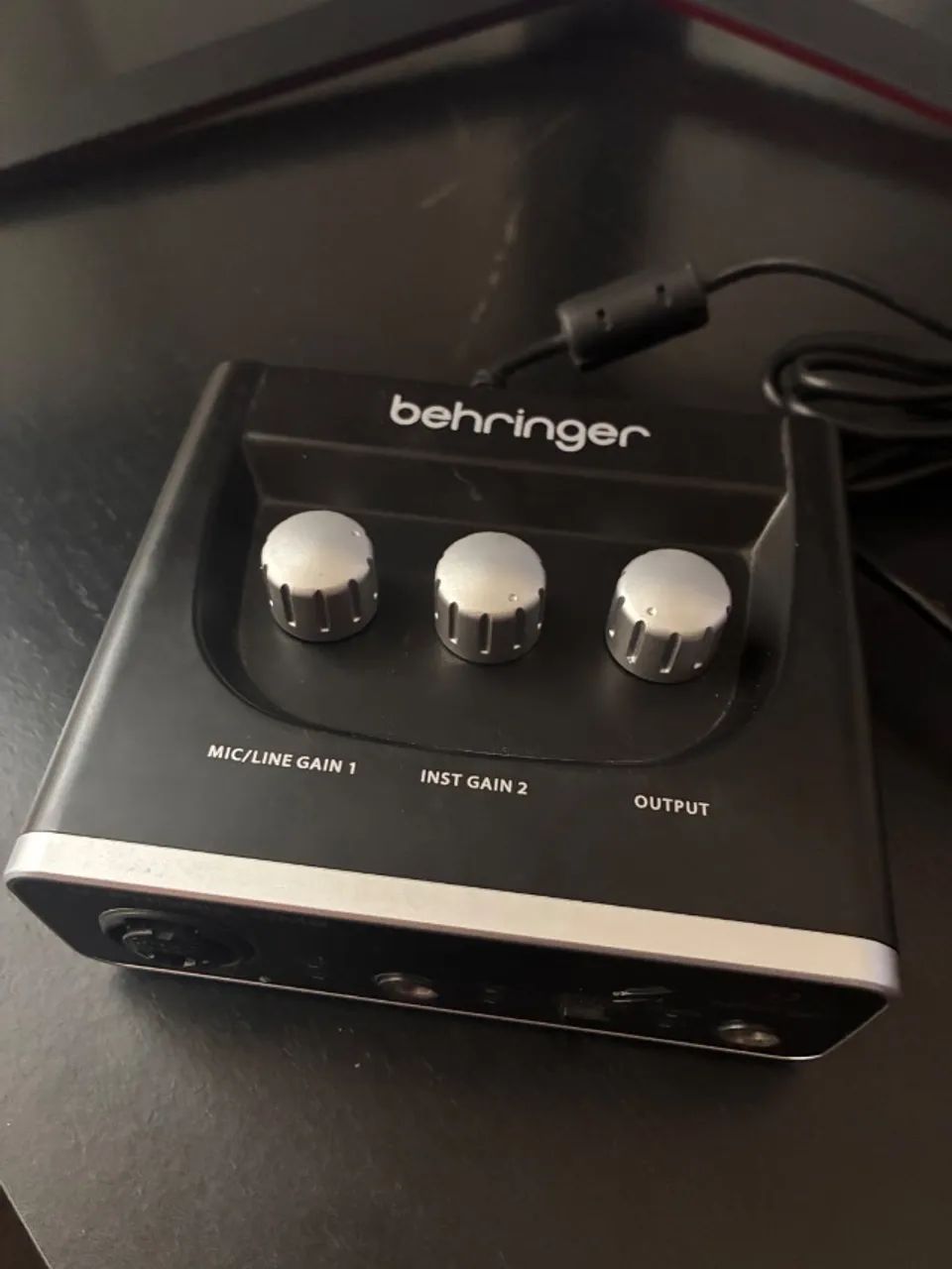 Interface de audio Behringer