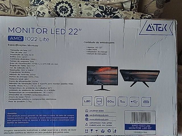 Monitor 22 Polegadas LED  Gamer  HDMI  - Foto 3