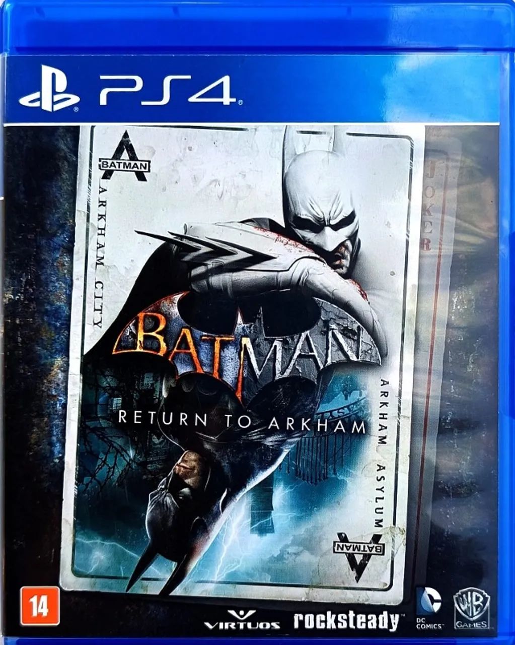 cd de jogo ps4 batman return to arkham ps7