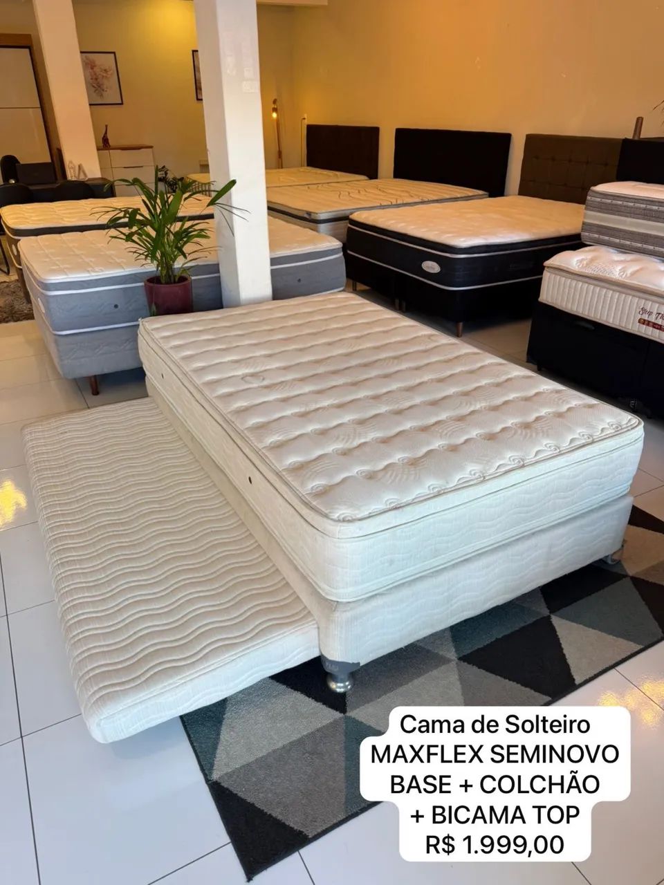 Bicama com cama auxiliar  - Foto 4