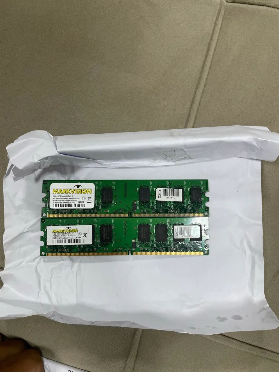 Memoria ram ddr 2