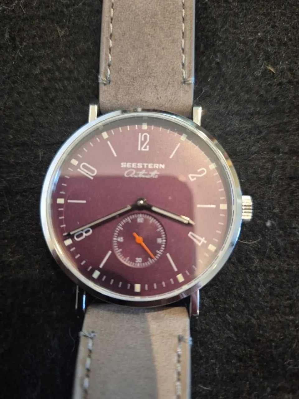Relogio Seesters Minimalista Roxo