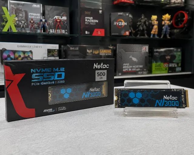 SSD nvme 500gb 3500Mbps Netac