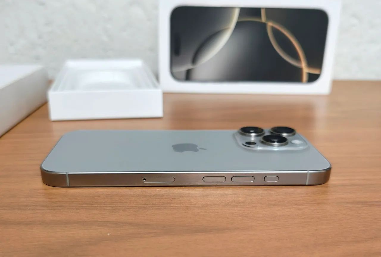 IPHONE 16 PRO CHIP FÍSICO TITANIUM - Foto 5