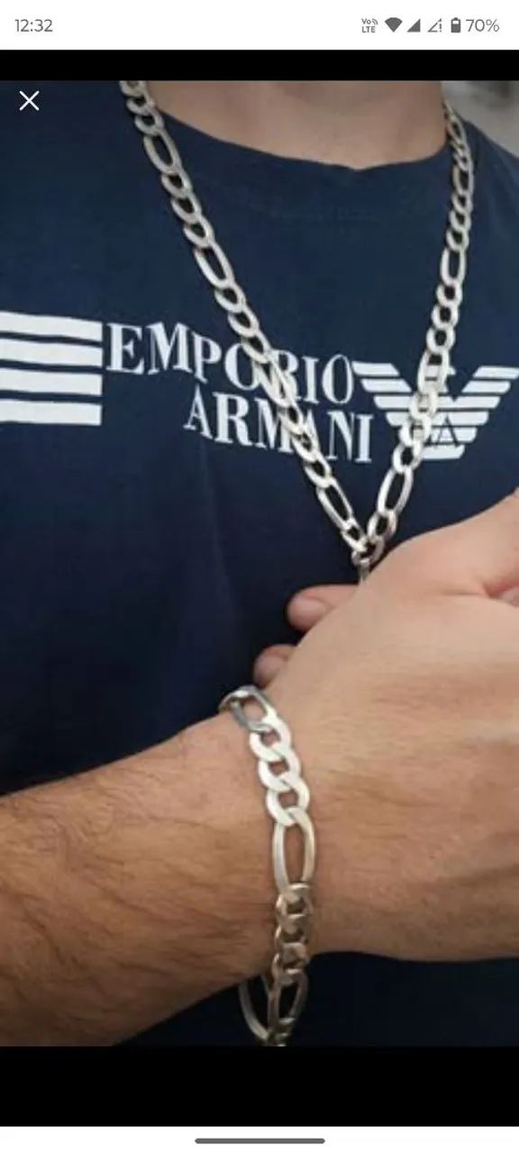 VENDO CONJUNTO DE PRATA  - Foto 2