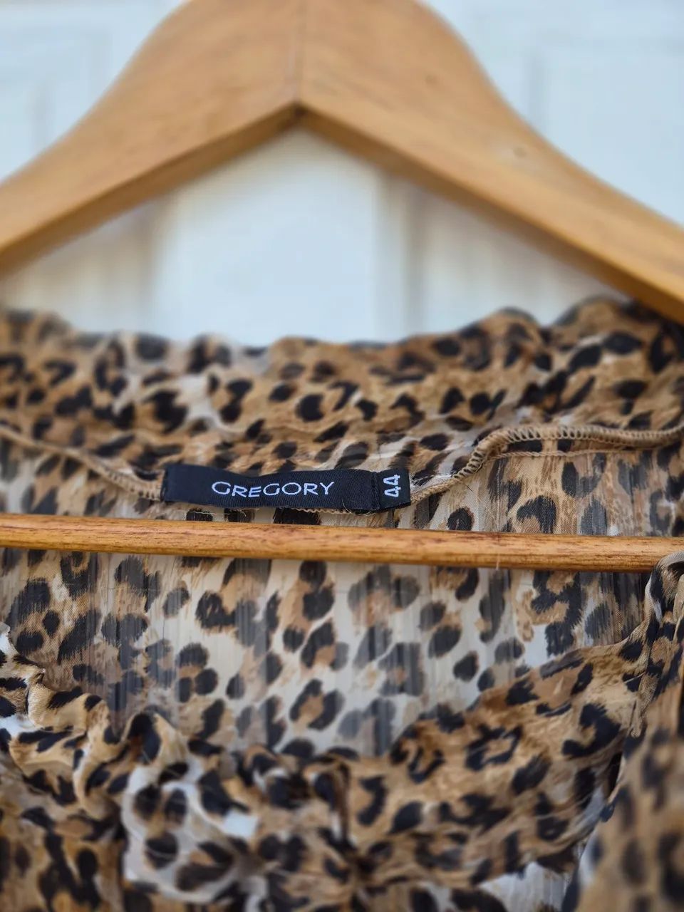 Blusa seda animal print - Foto 2