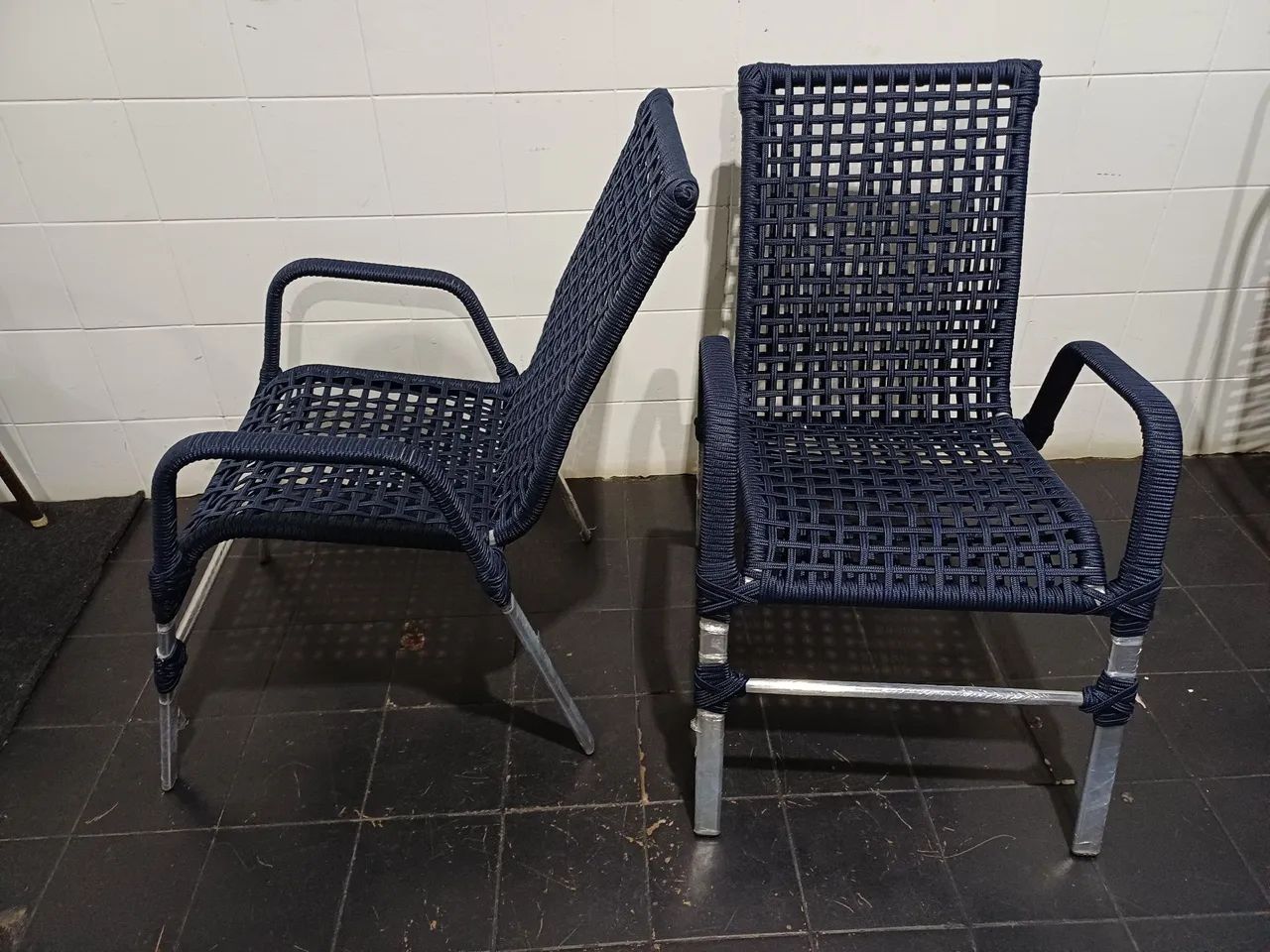 Cadeiras de corda náutica  - Foto 2