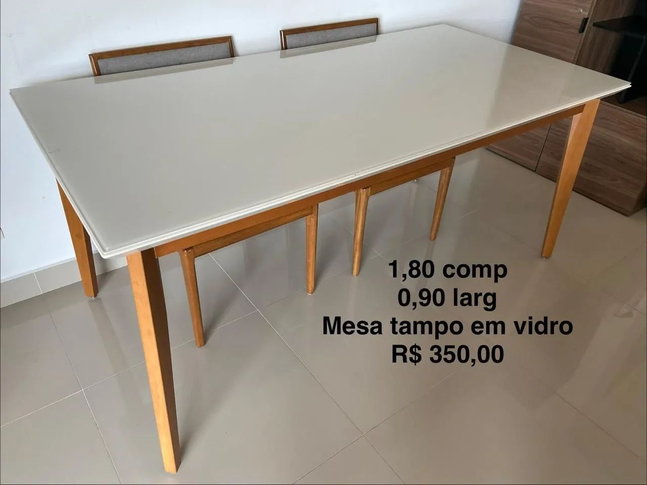 Mesa de jantar off white