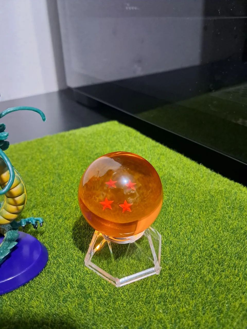 Kit Action Figure Dragon Ball - Shenlong + Esfera do Dragão 4 Estrelas - Foto 3