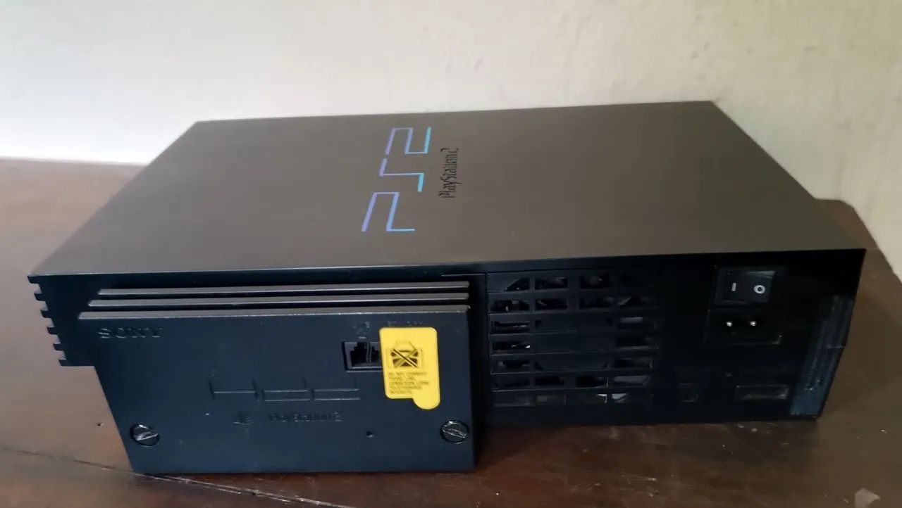 PS2 Fat completo com HD interno  - Foto 3