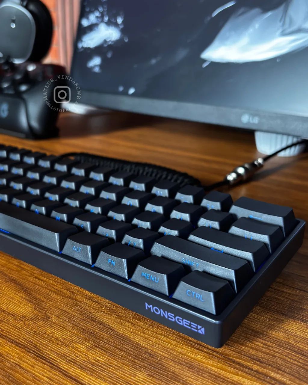 Teclado AKKO FUN60 Switch Magnético Rapid Trigger 8K POLLING - Foto 4
