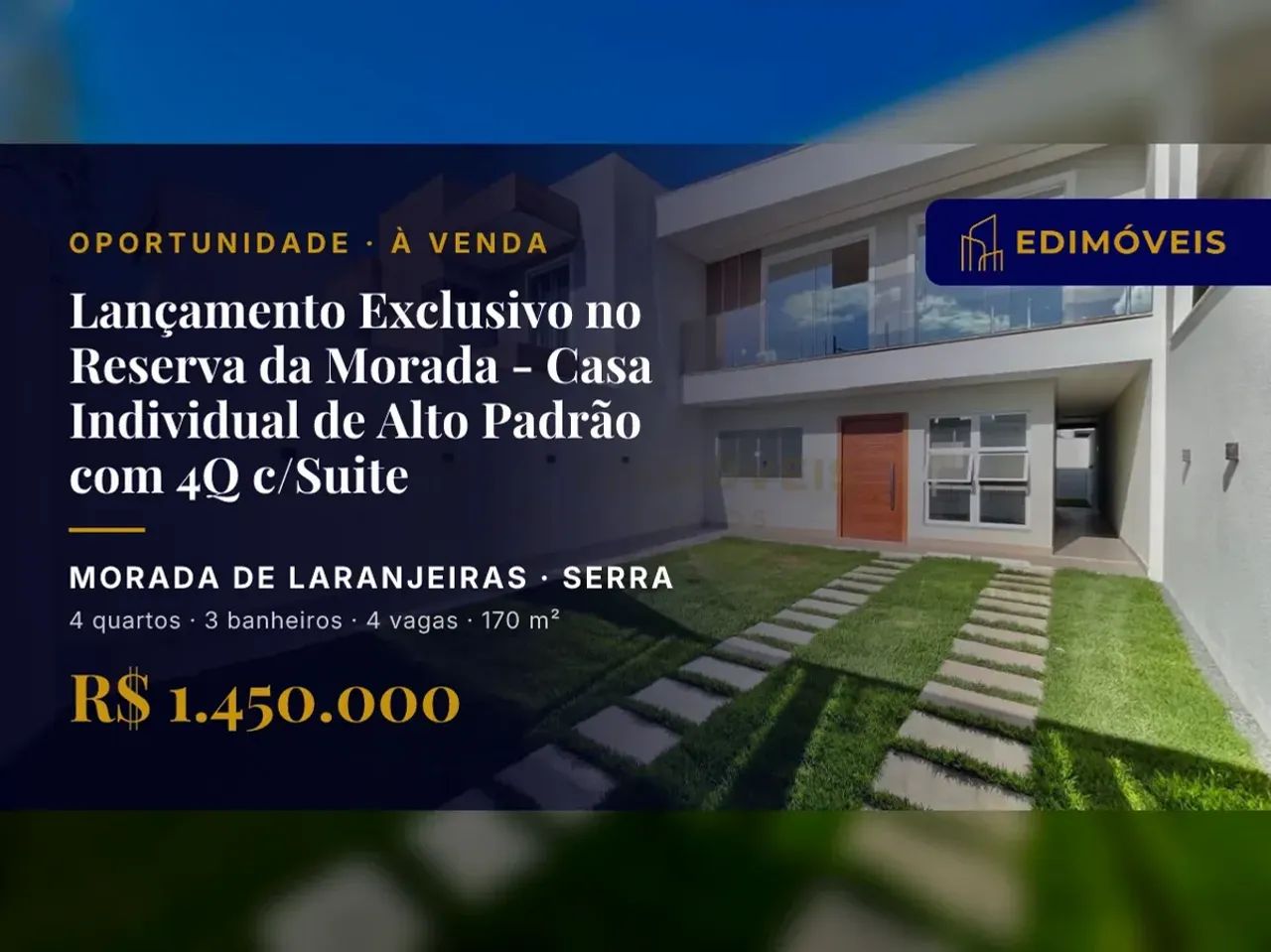 Morada de Laranjeiras: Casa com Projeto Inteligente e Ambientes Integrados!