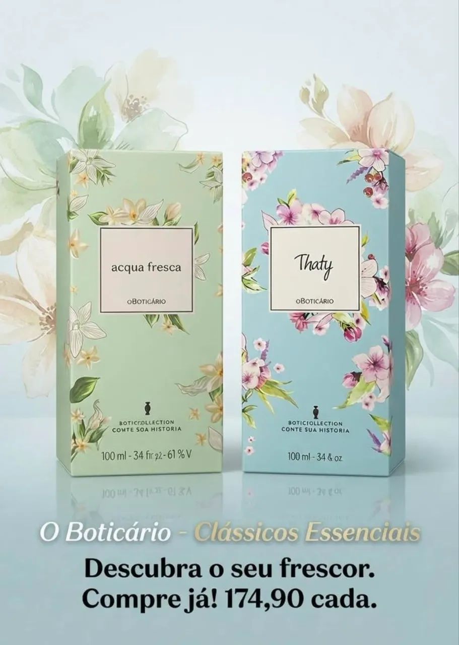 Perfumes o Boticário 