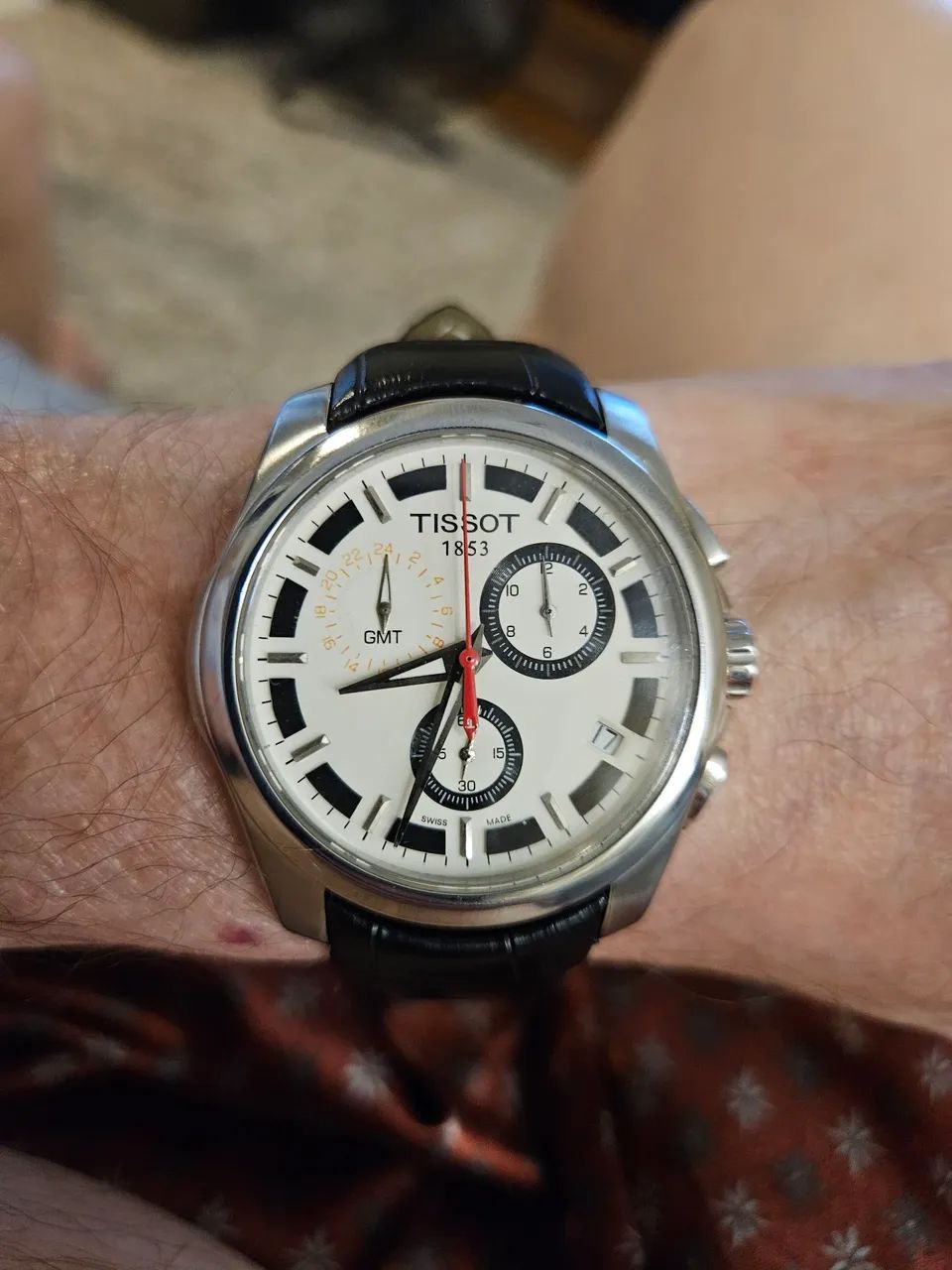 Relógio Tissot GMT Edição Limitada Michael Owen
