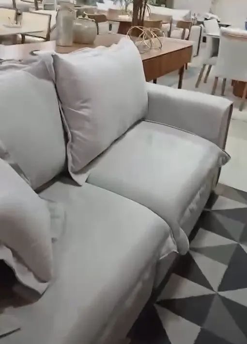 Sofá Retrátil Premium em Linho - Foto 3