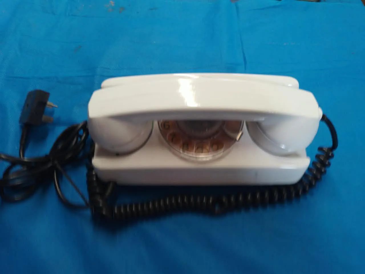 Telefone Antigo Branco