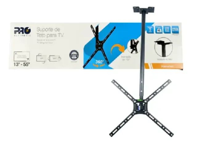 Suporte Tv Teto Universal Longo 13 a 55 Polegadas Articulado