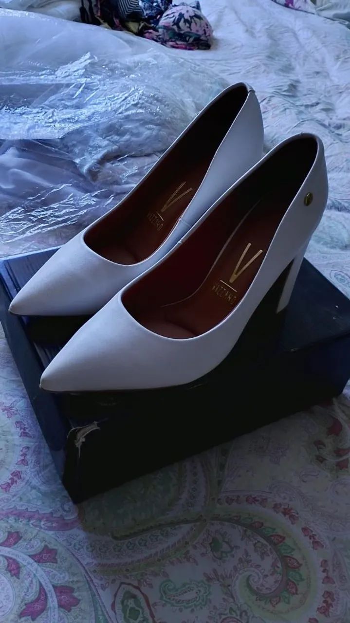 Scarpin Vizzano original branco 