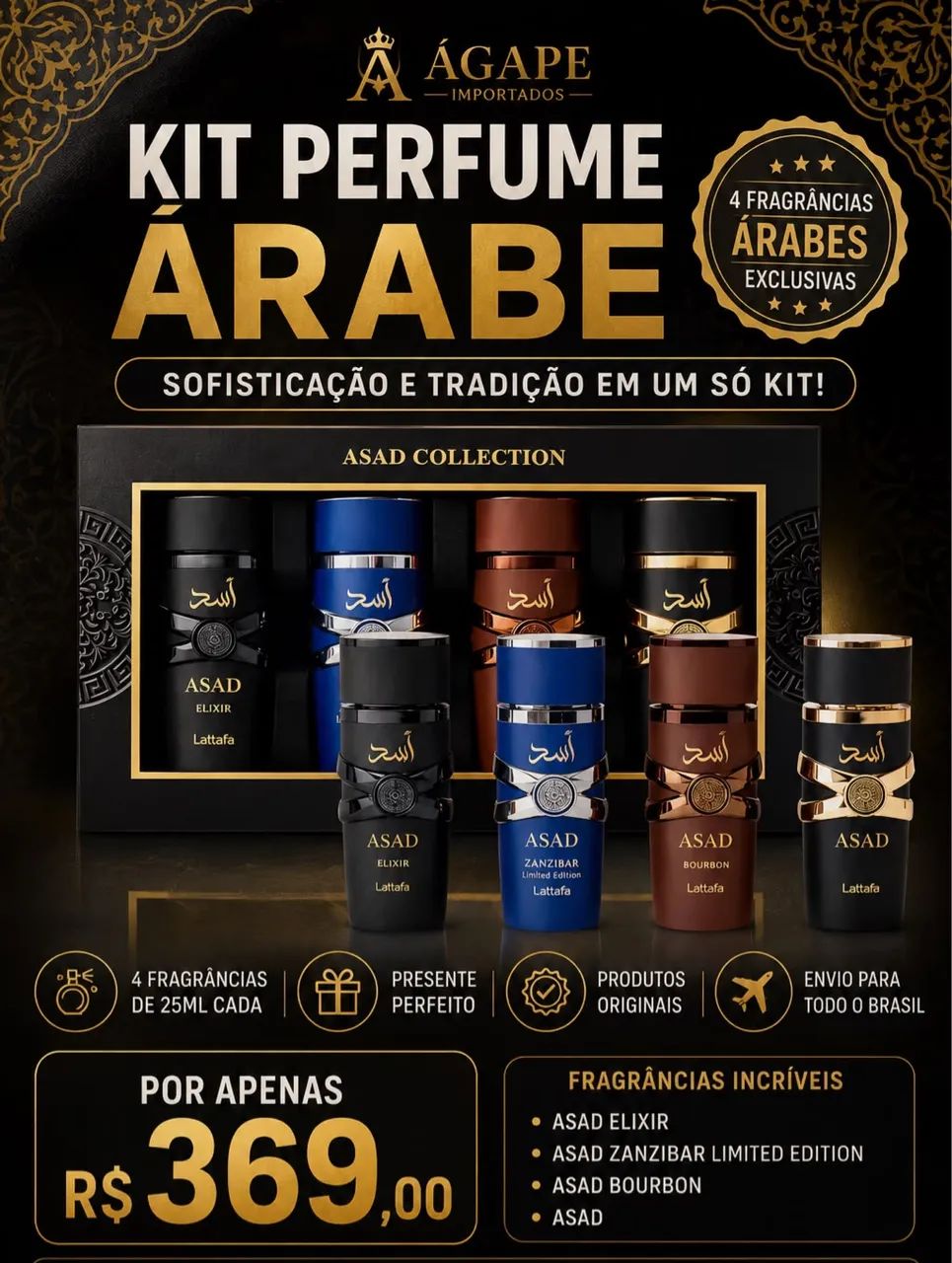 Kit Asad lacrado 