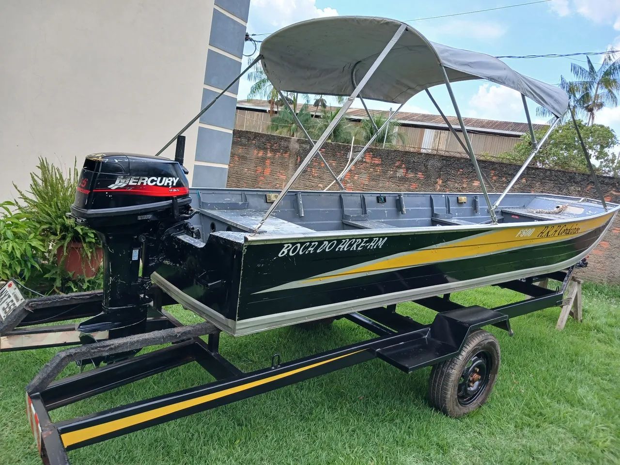 Barco, motor e carretinha - Foto 2