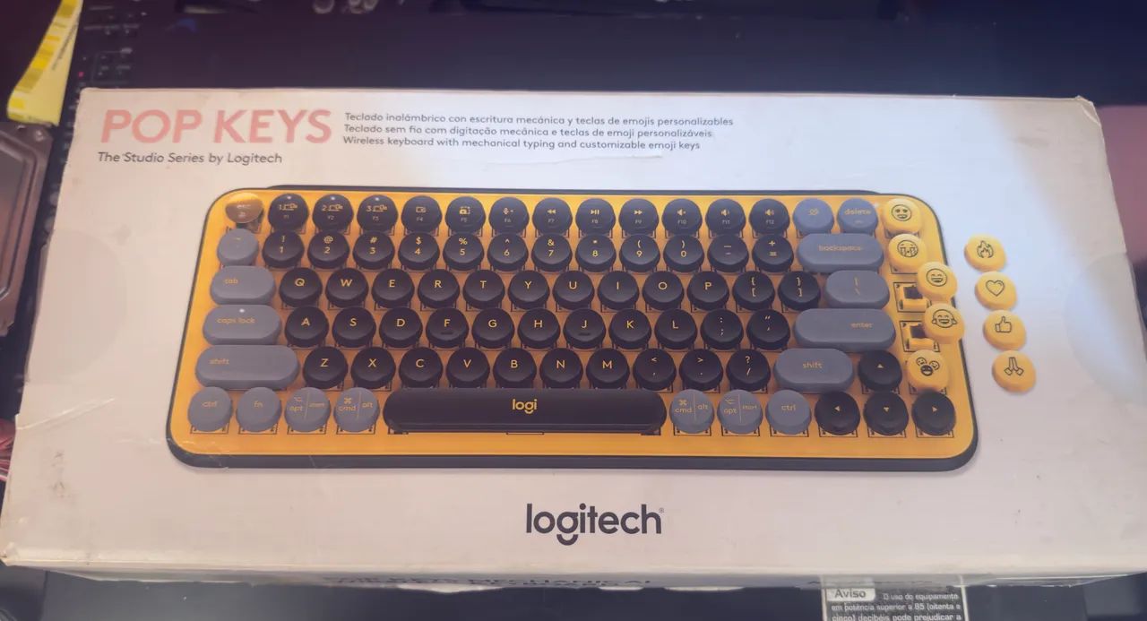 Teclado Mecânico Logitech Pop Keys  - Foto 5