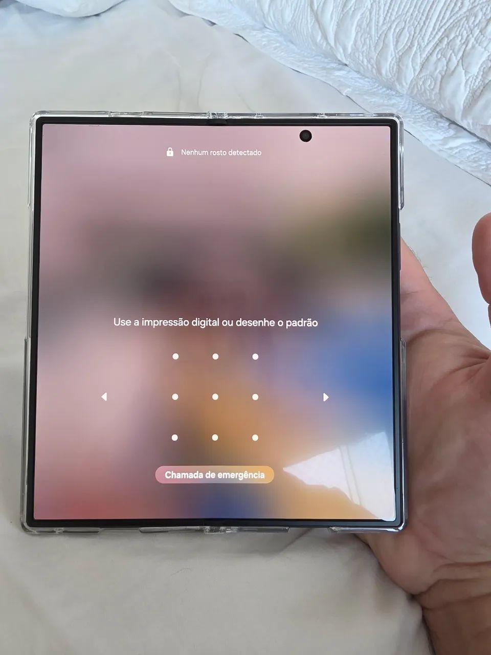 Samsung Galaxy Z fold 8 ultra 256 roxo 