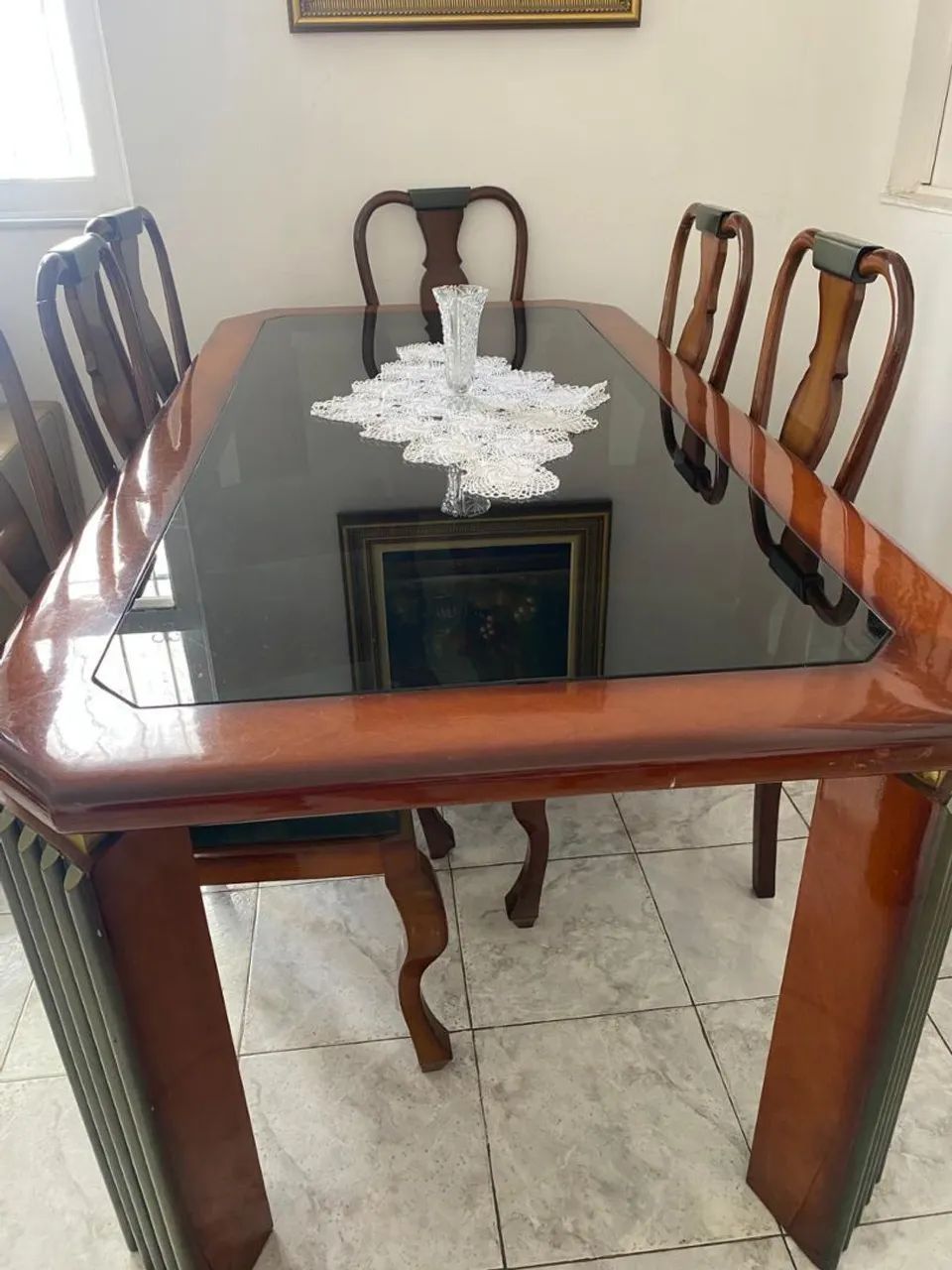 Mesa com 6 cadeiras  - Foto 4