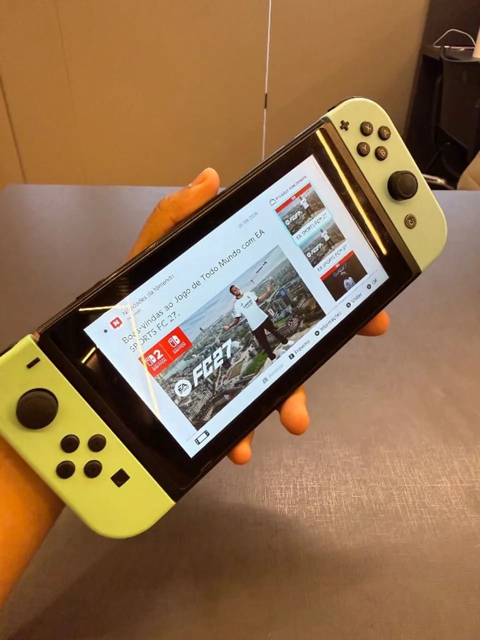OLHA A OPORTUNIDADE ( NINTENDO SWITCH V2 VERDE ) - Foto 2