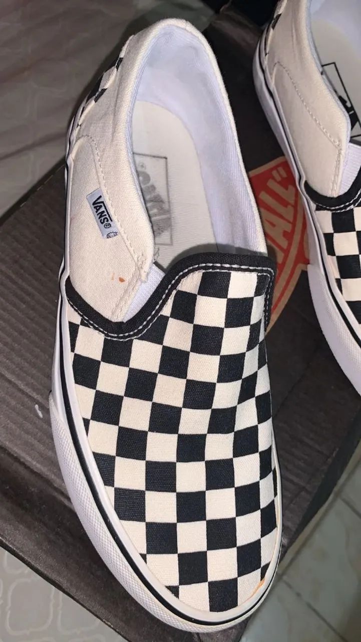 Tenis Vans modelo xadrez unissex 35/36 - Foto 4