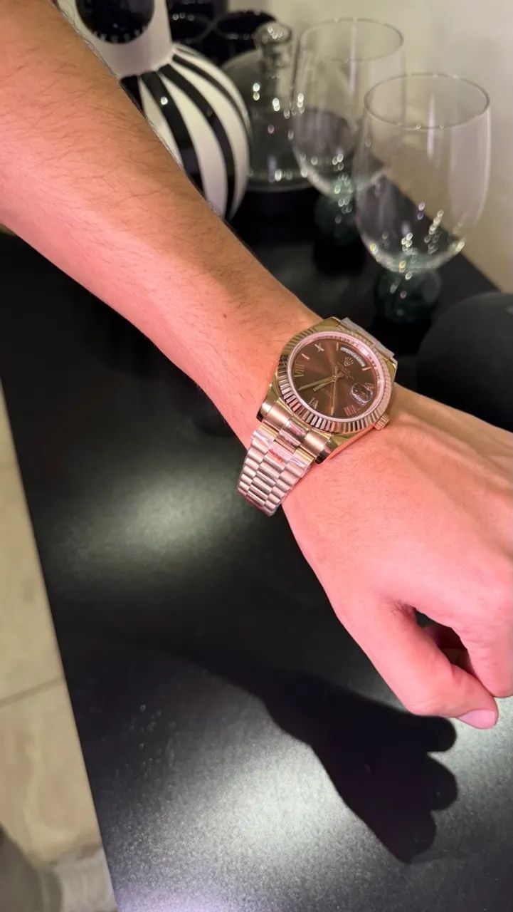 Rolex Day-Date Chocolate  - Foto 4