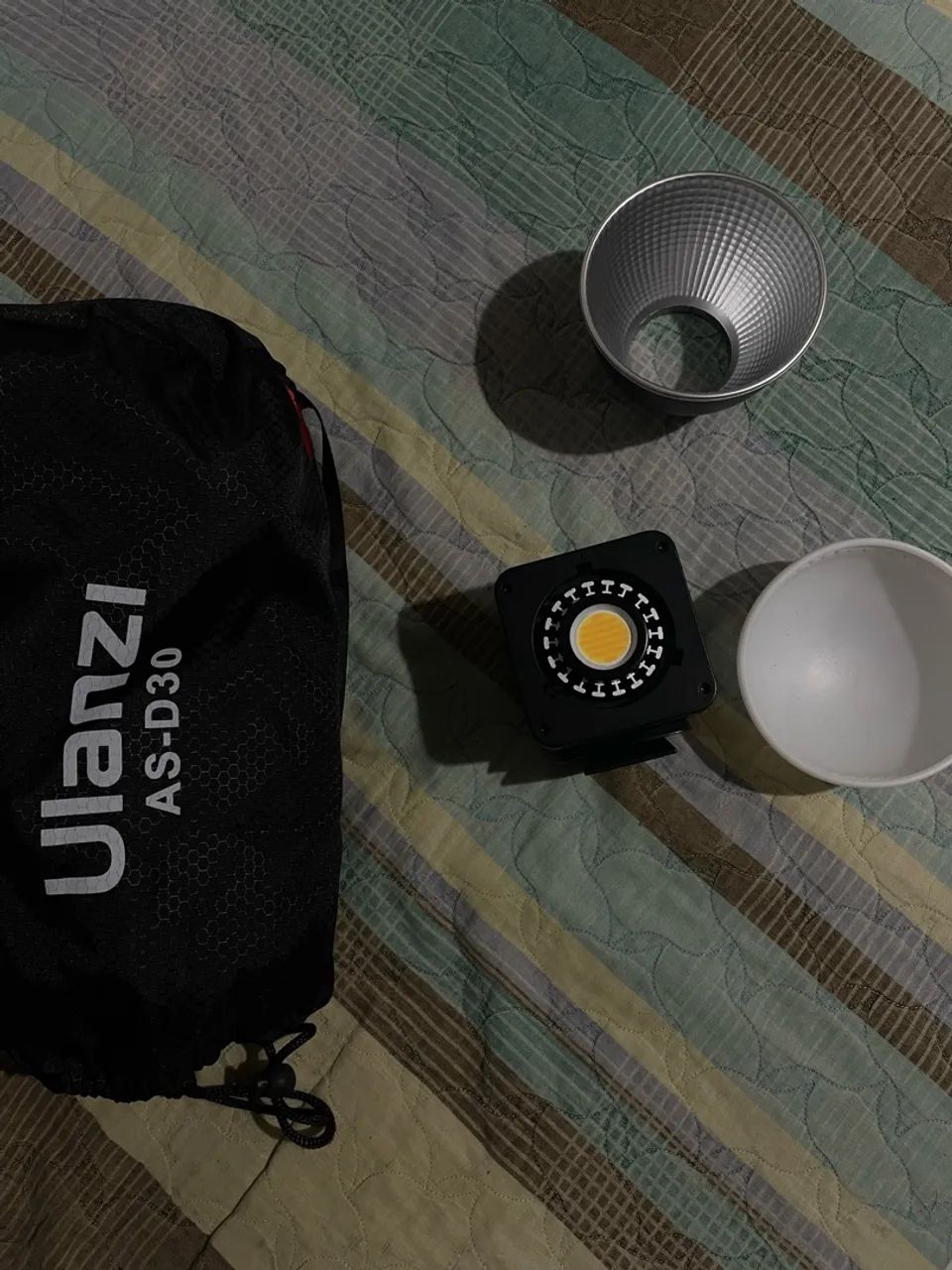 Led Ulanzi 40W + softbox - Foto 2