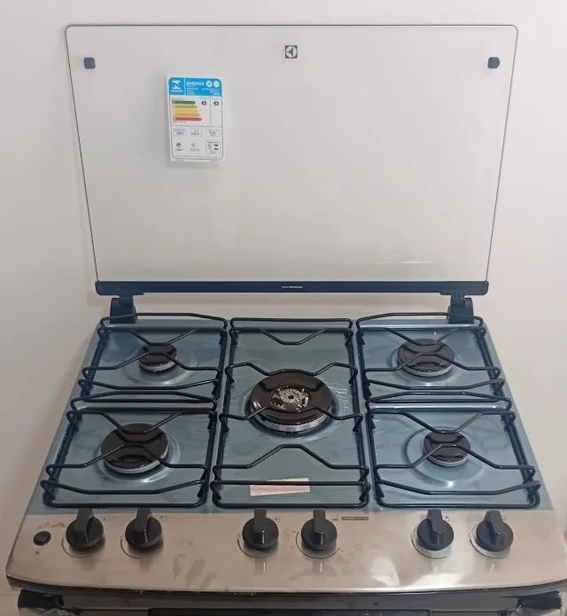 Fogão Electrolux 5 bocas - Efficient C/ PerfectCook - Branco - 220V - Foto 5