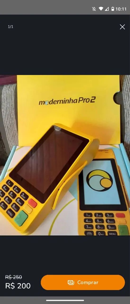 Máquina de cartão PagSeguro 