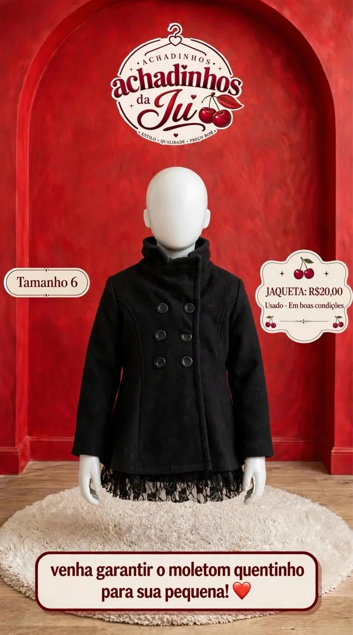 Roupas infantis usadas e seminovas