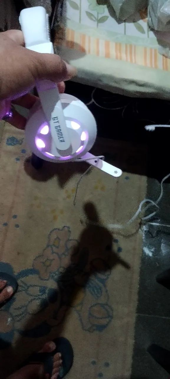 Headset GT gamer com iluminação leiam....... - Foto 5