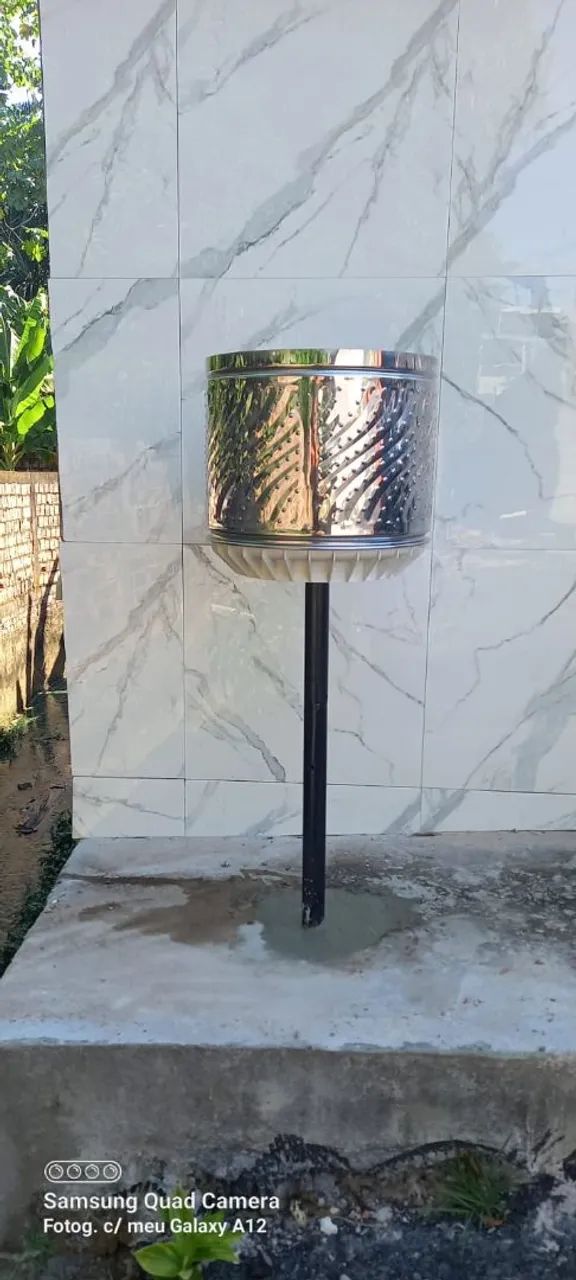 Lixeira de inox  - Foto 5
