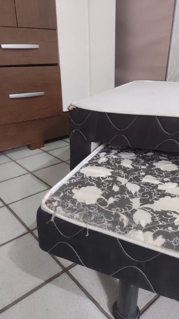 Cama Solteiro com Colchão conjugado - Foto 4