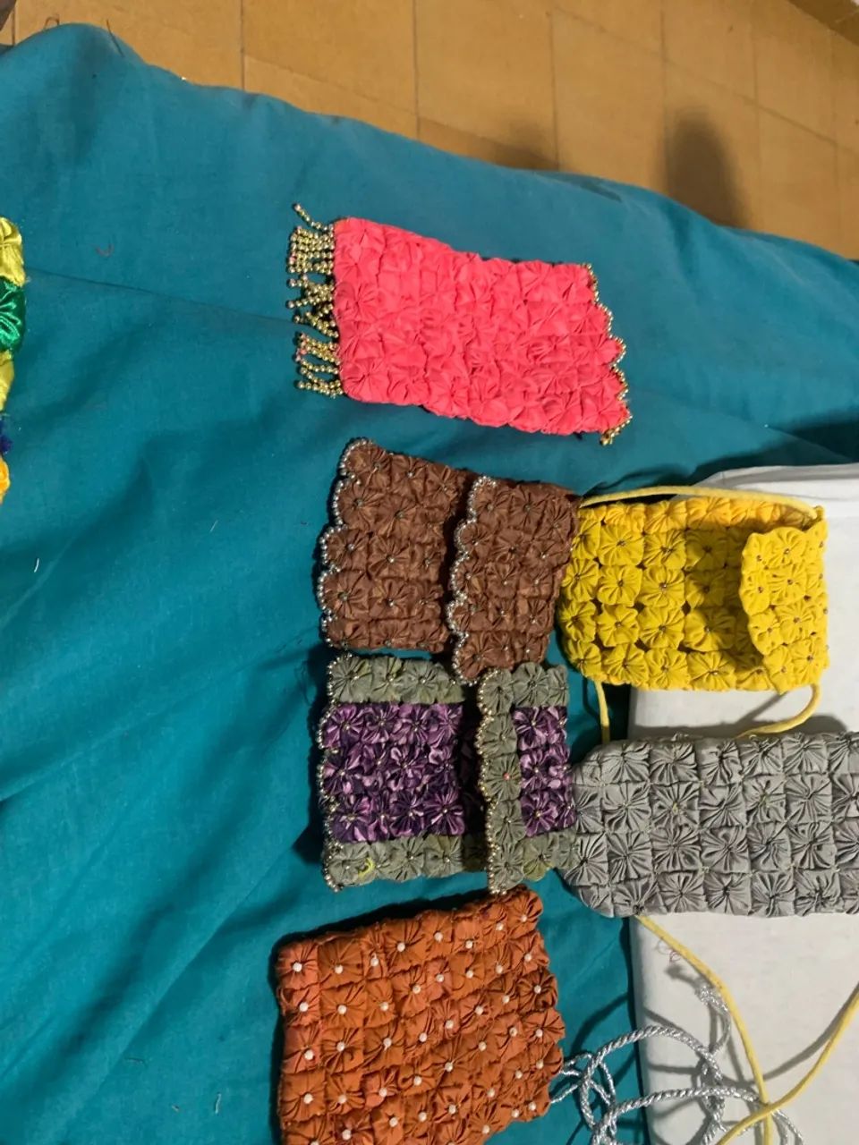 Bolsas de fuxico - Foto 3