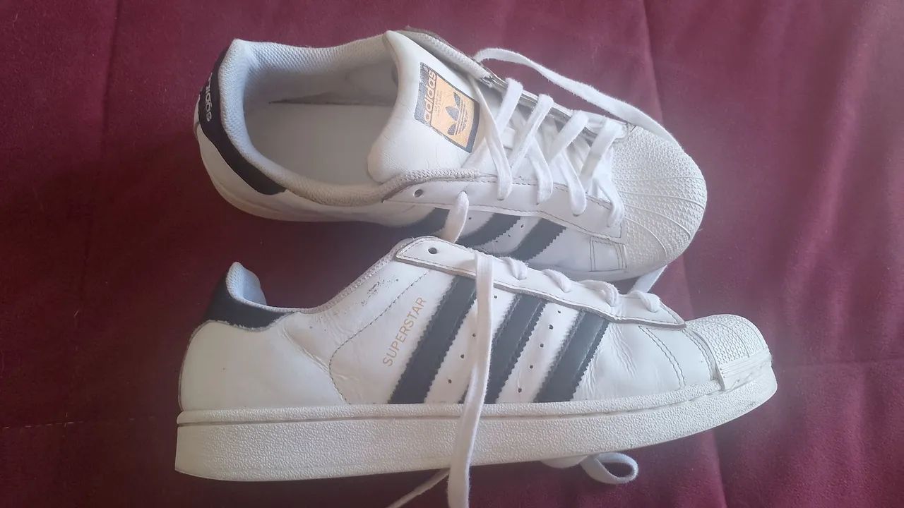 Tênis super star Adidas 37 - Foto 2
