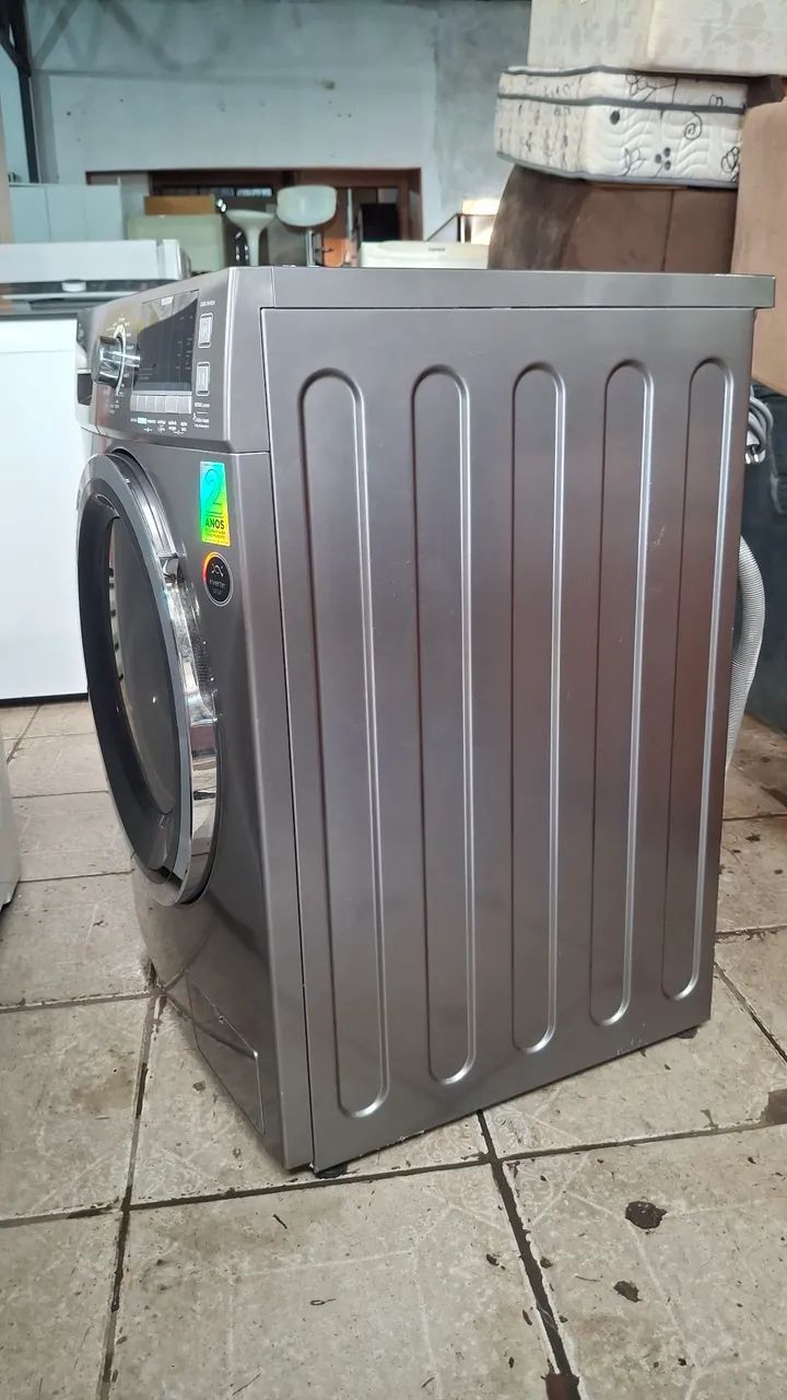 LAVA E SECA MIDEA 11KG INOX SEMI-NOVA - Foto 3