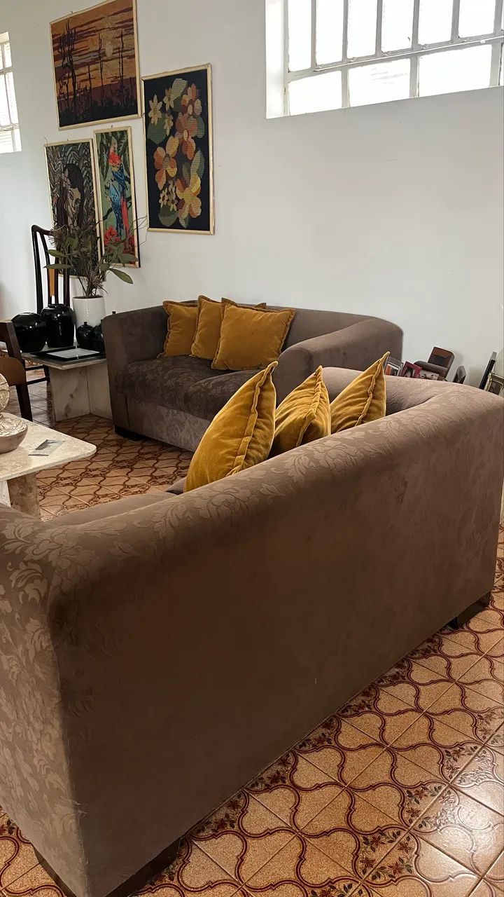 Sofá 2 Lugares | Excelente Estado | Almofadas Inclusas! - Foto 4