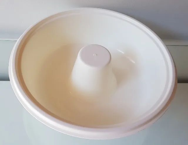Forma de bolo e pudim para microondas