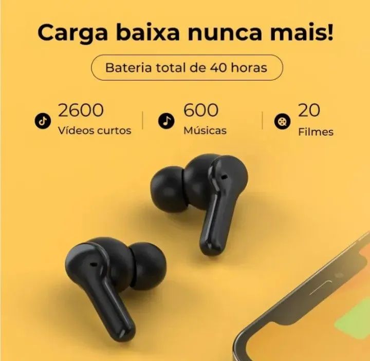 Fone de ouvido bluetooth qcy - Foto 3