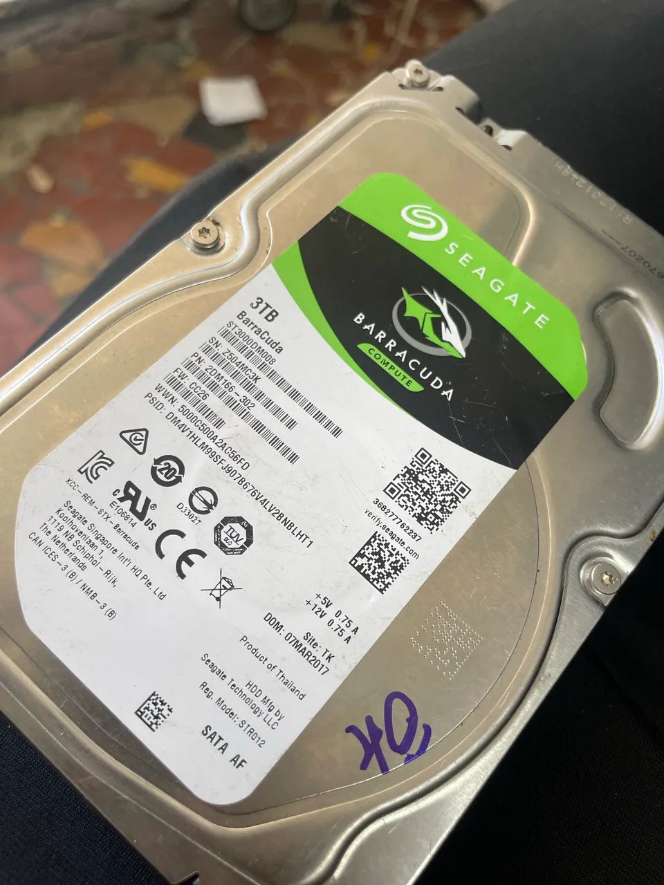 HD Seagate Barracuda 3TB SATA  - Foto 4