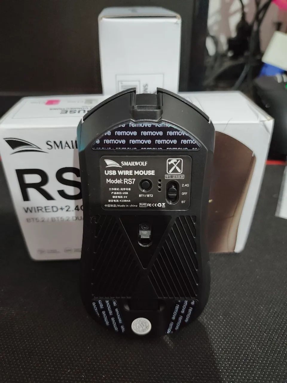 Mouse RS7 - SMAILWOLF RS7 Mouse Gamer - Foto 3