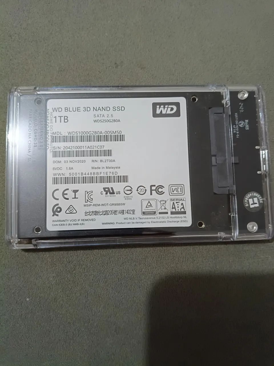 SSD SATA  1TB - Foto 2