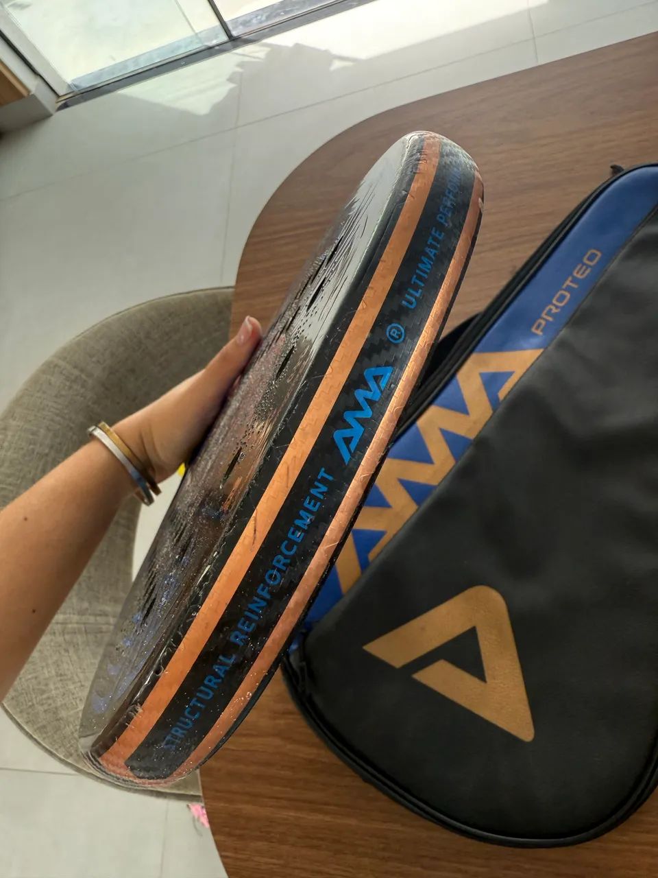 VENDO RAQUETE AMA PROTEO  - Foto 3