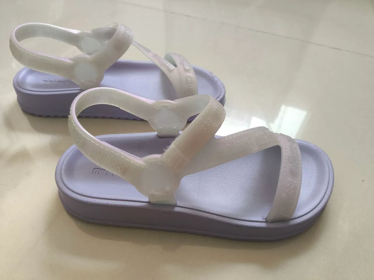 Sandália mini Melissa lilás  - Foto 3