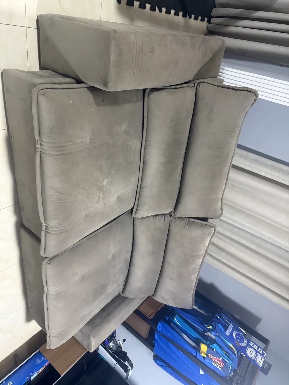 Vendo sofá 2,60 com molas ensacadas  - Foto 2